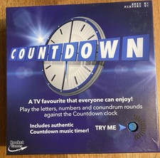 Countdown Board Game By Rocket Games 2014 Electronic Timer Complete And Working