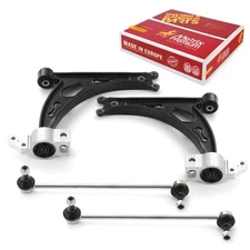 Front Lower Control Arm & Front Sway Bar Link Kit for 2006-2013 Audi A3