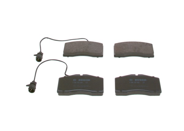 Bremsscheiben-BremsbeläGe-Kit Bosch 0 986 424 664 FüR OE 4D0 698 151 L-image