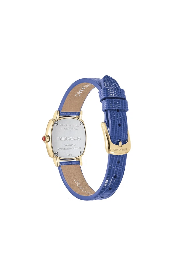 Reloj de moda Ferragamo para mujer dorado con correa de 23 mm Foto 3 de 4