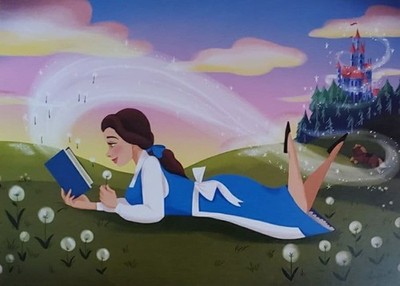 American Disney Postcard by Ann Shen