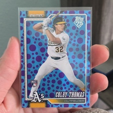 Topps Series 1 Rookie Colby Thomas RC #213 Oakland Athletics 2026
