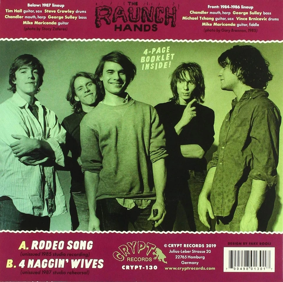 Raunch Hands Rodeo Song/Four Naggin' Wives (Vinyl) (UK IMPORT) Foto 2 de 2