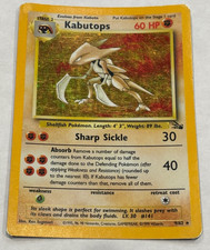 Kabutops 9/62 Fossil Holo on eBay