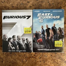 Fast & Furious 6, Furious 7 Movie Set (DVD)
