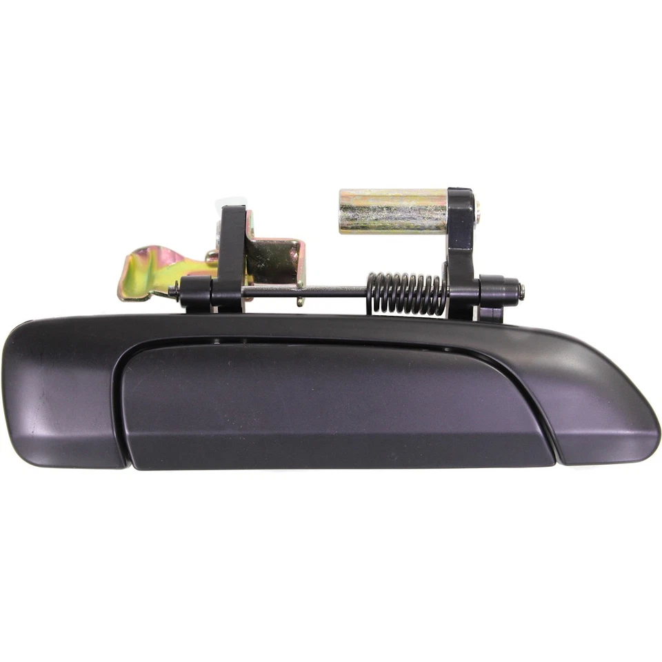 Complete Door Handle Set For 2001-2005 Honda Civic (Front w/Keyhole) Black 4-Pcs Foto 2 de 4