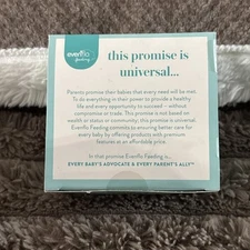 Evenflo Feeding Balance + Stage 2 Orthodontic Silicone Pacifier  6 Months, 6