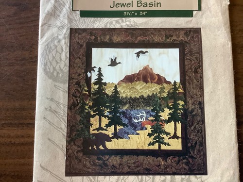 McKenna Ryan/ 2 Quilt Patterns Kit Pine Needles Moose Xing & Jewel Basin uncut - Picture 3 of 3