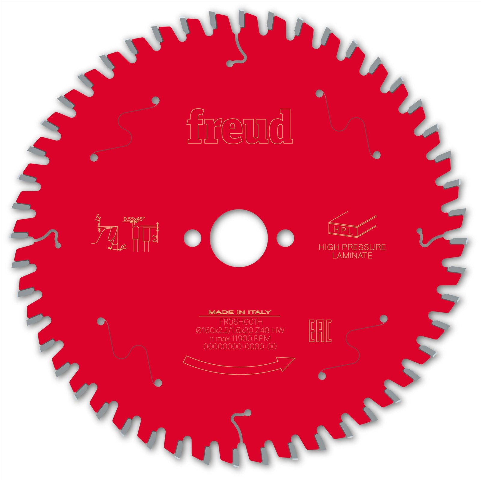 Bosch Robert Pro FRE00771 Portable Circular Saw Blade Wired/Cordless FREUD-Ø1...