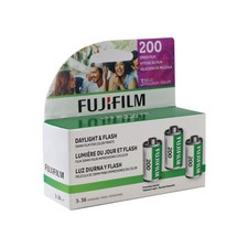 Fujifilm 200 Color Negative 35mm Film 36 Exposures - 3 Pack