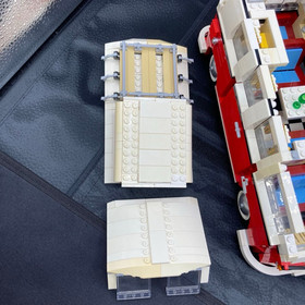 LEGO Creator 10220 T1 Camper Van Classic Red White w/ Box Manual
