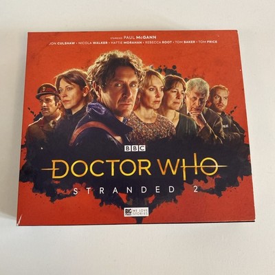 DOCTOR WHO STRANDED 2 Audio CD Big Finish Box Set - Paul McGann - DISCS NEUWERTIG