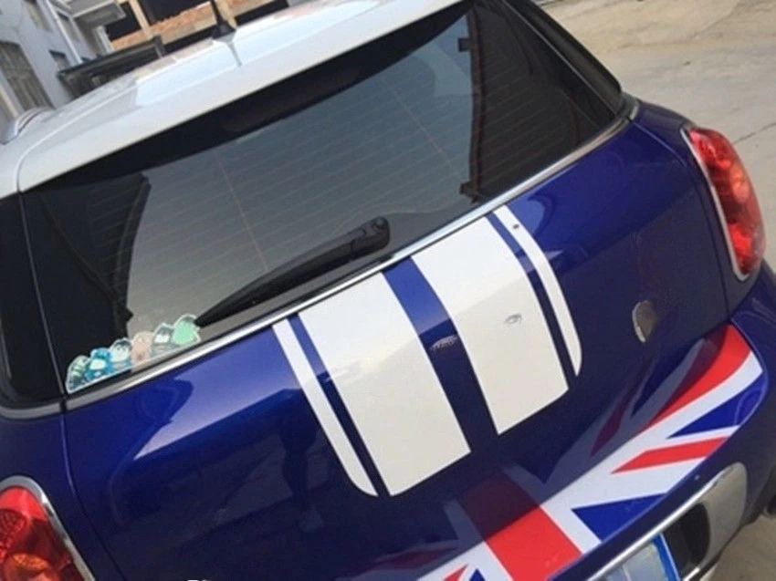 Mini Cooper Countryman R60 Trunk Luggage Decor Vinyl Sticker Stripe for 2013-15 Foto 2 de 4