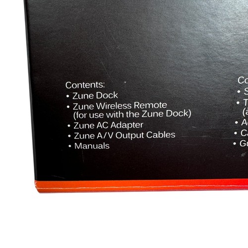 Vintage Microsoft Zune Home A/V Pack Dock Remote Adapter Cables - H7A-00001 - Picture 6 of 7