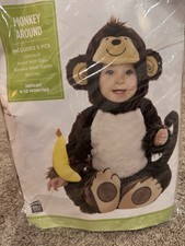 Monkey Costume 6-12 Months