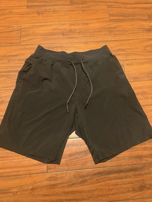 #ad Lululemon Pace Breaker Linerless Shorts 11” Inseam Black Size Large $23.00