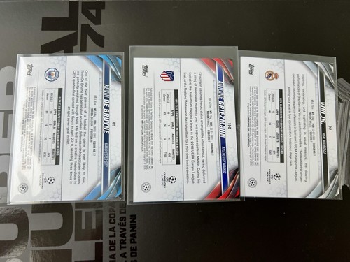 2024 Topps UEFA Club Trio De Bruyne #85 Griezman #190 Vini Jr #92 Printing Plate - Bild 2 von 2