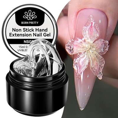 Born Pretty 15ml Clear Non Stick Hand Extension Gel 3d Shaping Sculpting Carving