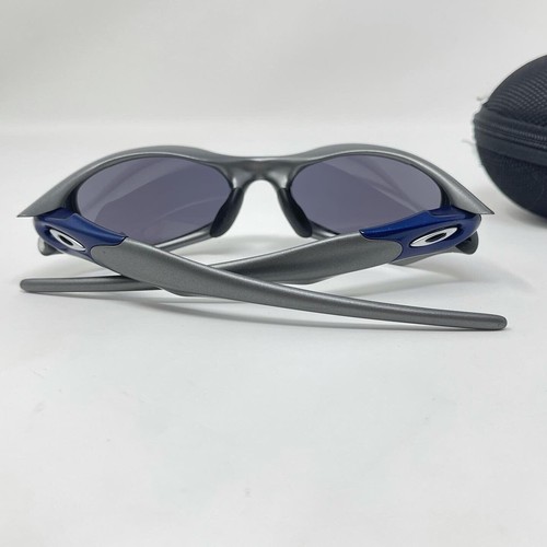 Vintage Rare OAKLEY Valve 1.0 Silver Ice Iridium Sunglasses 12-642 - Picture 12 of 12