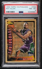 1996-97 Topps Youthquake Ray Allen #YQ9 PSA 8 HOF 08ko