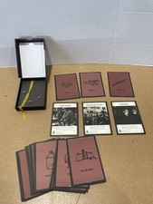 2003 Turner Classic Movies TCM Archives Gangster Speak 30 Movie Flash Cards