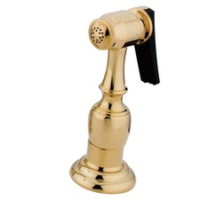 Gourmetier KBSPR2 Kitchen Faucet Sprayer with Hose, Polished Brass