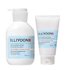  ILLIYOON Ceramide Ato Lotion 350ml  Ato Concentrate Cream 150ml set