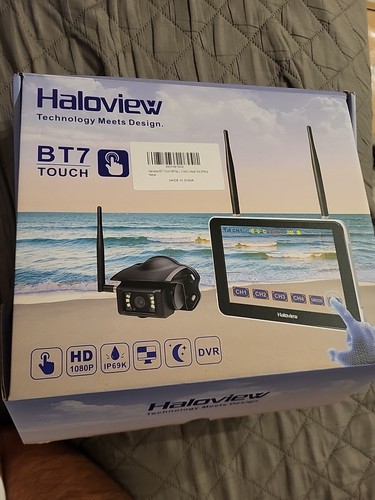 Haloview BT7 Touch Wohnmobil Rückfahrkamera kabellos 2.4G Digital FHD - Neu
