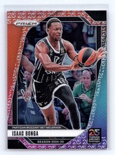 Isaac Bonga 2024-25 Panini Prizm EuroLeague #96 25th Anniversary Prizms
