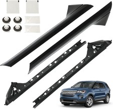 4 Pcs Windshield A-Pillar Trim Molding Compatible with 2011 2012 2013 2014 2015