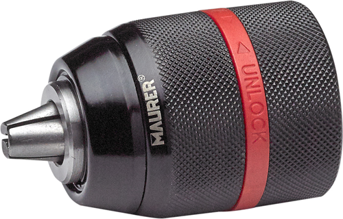 MANDRINO PROF.13MM AUTOBLOCCANTE IN ACCIAIO FILETTATO DA 1/2 - MAURER