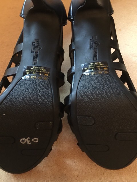 New Fergalicious Black High Heel Dress Sandals size 8 | eBay