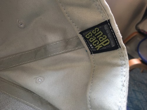 VTG Snapback Carolina Tarheels Khaki Carolina Blue Top of the World 90s Tar Heel - Picture 7 of 8