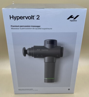 HYPERICE HYPERVOLT 2 PREMIUM PERCUSSION MASSAGER - GREY (MVP027911)