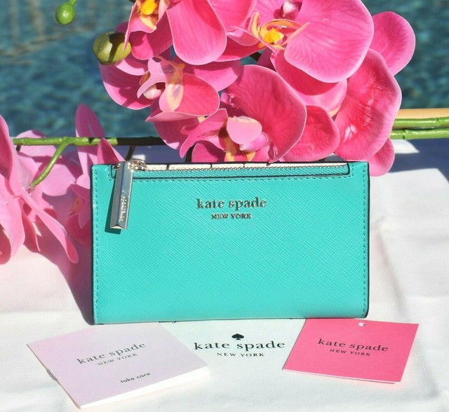 kate spade fiji green wallet