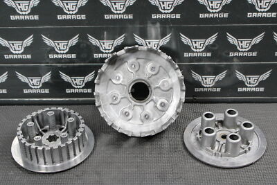 2001 Suzuki RM125 OEM Clutch Basket Hub Pressure Plate Nice! 21200-43D04