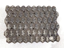 Wooden hand carved Printing Stamp Block for Fabrics Printing ZEFB-232