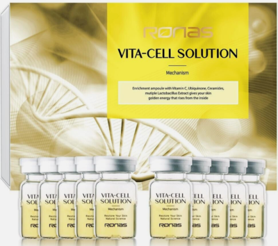 #ad RONAS VITA Korea CELL SOLUTION 5ml x 10viral Wrinkle improvement $25.85