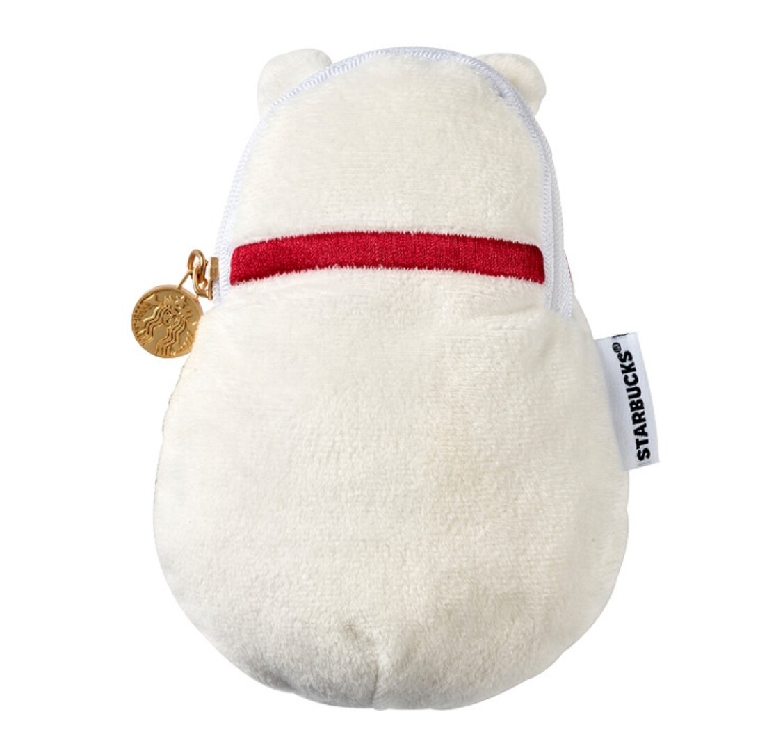 【韓国スタバ】21冬②★Santa bear pouch Starbucks Korea 21 Santa Bear Pouch | eBay