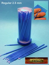 M01199 MOREZMORE 100 Regular 3 mm MicroBrush Micro Brush Applicator Mini