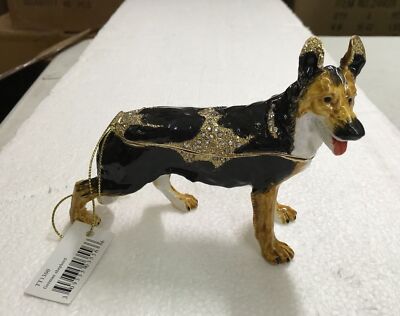 Hidden Treasures Deutscher Schäferhund Schmuckkästchen TT1300