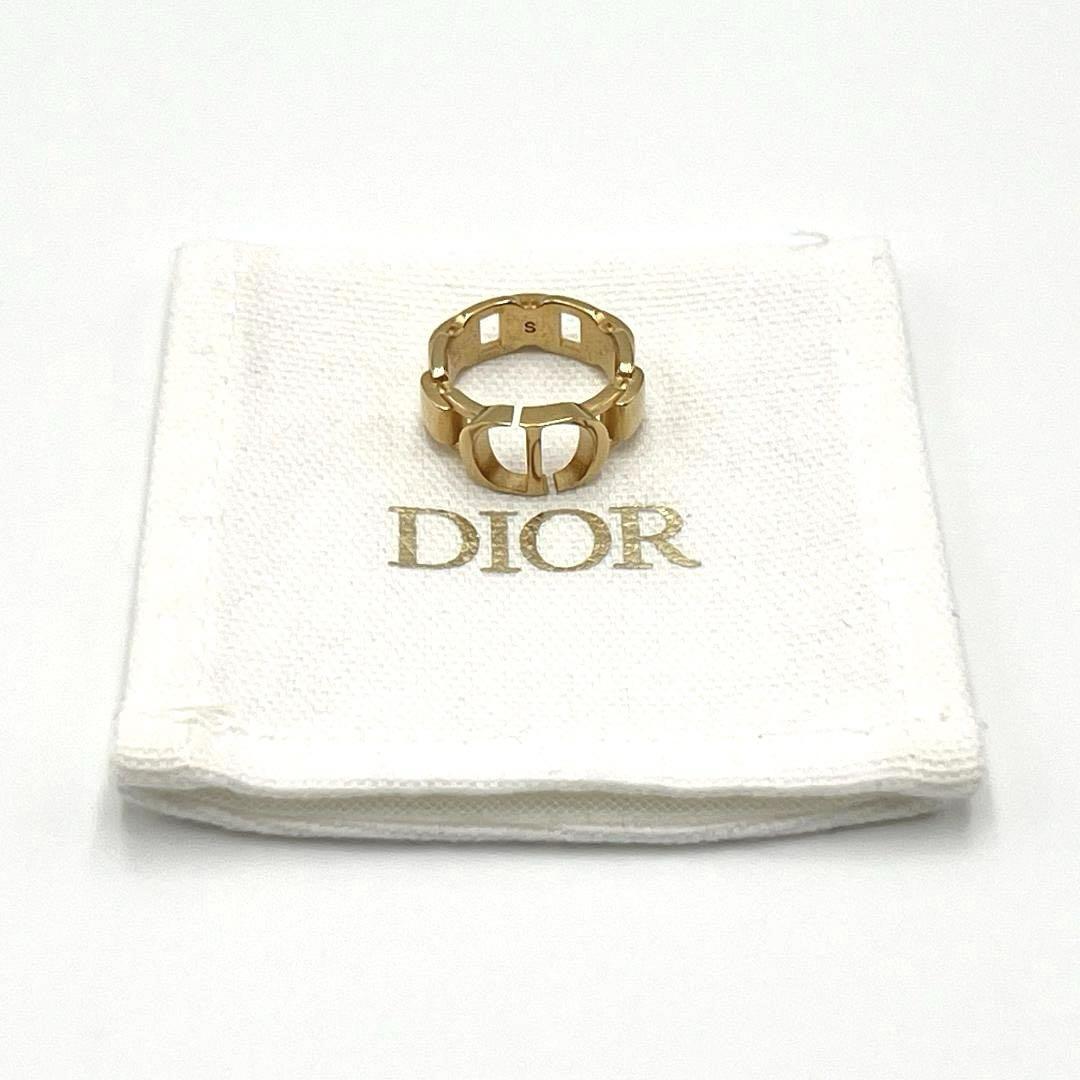 Used Christian Dior Petit CD Ring US 5.25 EU 50 S Size Gold Used Christian Dior Petit CD Ring US 5.25 EU 50 S Size Gold