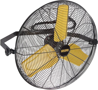 9100 CFM 24'' Heavy Duty Industrial Wall Mounted Fan with TEAO Enclosure Motor