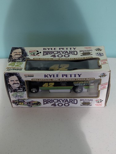 KYLE PETTY #42 MELLO YELLOW BRICKYARD 400 SUBURBAN BANK LIMITED ED 1:24 (71)