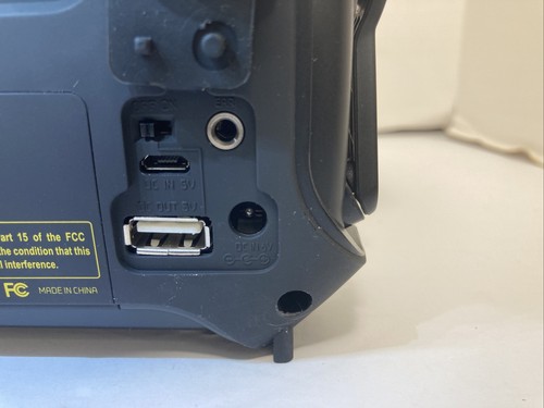 HQ ISSUE Emergency Radio Hand Crank Solar Portable AM FM NOAA Weather Alert EUC - Picture 13 of 16