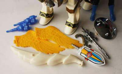 VINTAGE 1986 GUARDIAN PATROL ROBOT SECTAURS BLACKSTAR MOTU SON AI