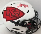 Travis Kelce Signed Auto Full Size Speed Flex Lunar Authentic Helmet Radtke