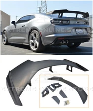 For 16-Up Chevrolet Camaro ZL1 1LE Style ABS Plastic Rear Trunk Lid Wing Spoiler