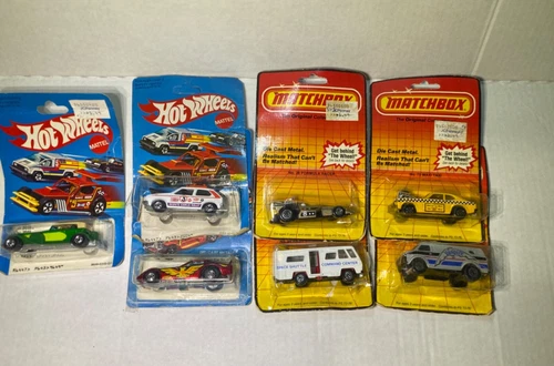 Vintage HOTWHEELS MATCHBOX Cars 1979 and 1983 edition vehicles