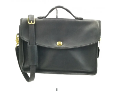 Coach D6C 5265 Vintage Lexington Black Briefcase/Laptop Bag W Coach D6C 5265 Vintage Lexington Black Briefcase/Laptop Bag W
